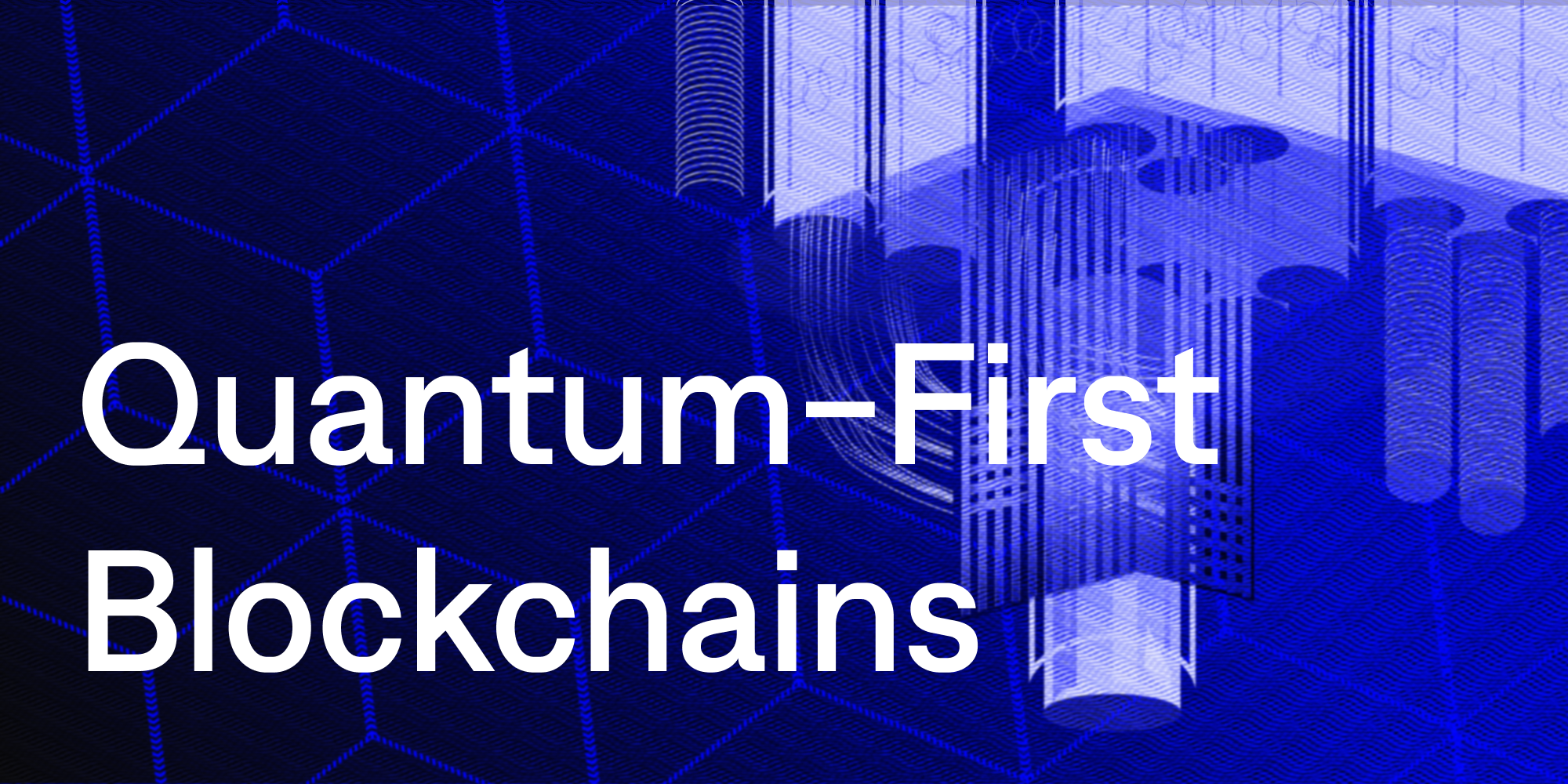 Quantum-First Blockchains cover